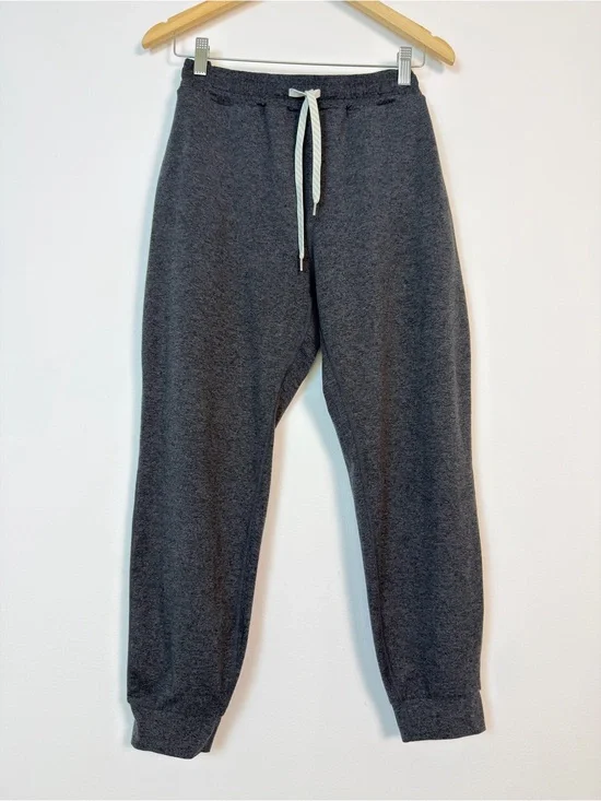 Vuori Charcoal Jogger Pants Gray Drawstring Athletic Lounge Sweatpants