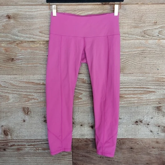PrAna Prism Vivid Viola Cropped Leggings Size XS