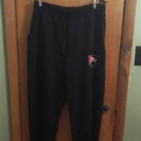 Black Sweatpants with Logo Ravens‎ size L inseam 28