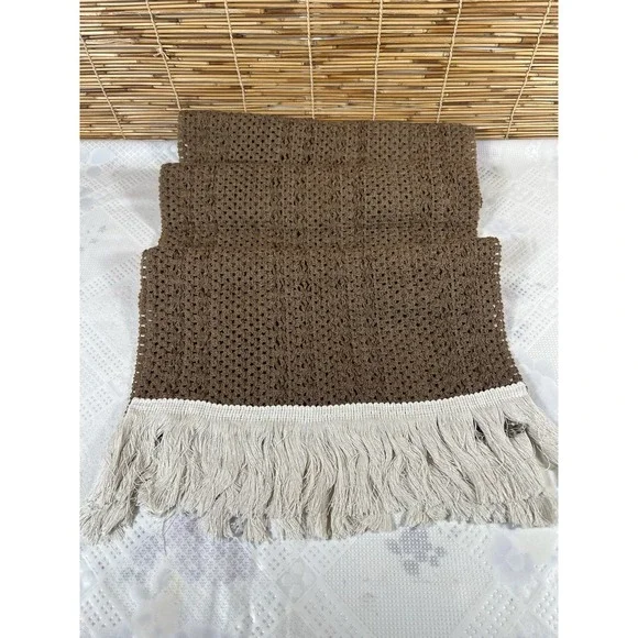 Bohobrown‎ Table Runner Modern Farmhouse Decor Coffee 13
