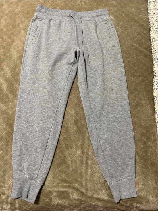 Classic Grey Drawstring Joggers
