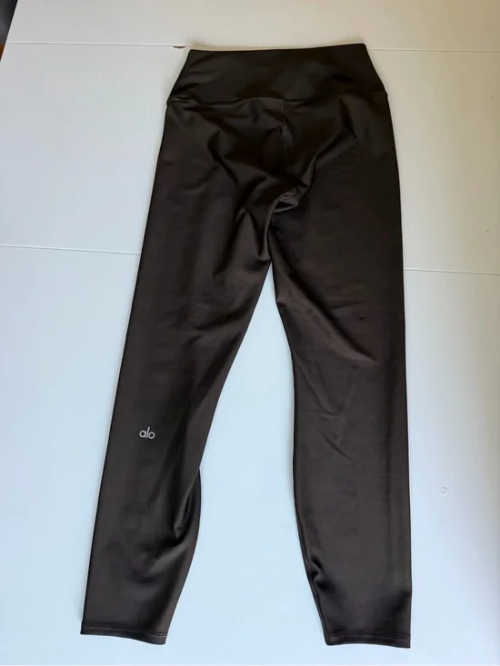 Alo yoga 7/8 High-Waist Airlift Legging in Dark Brown Large