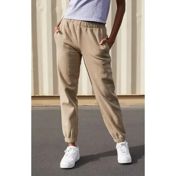 Brandy Melville John Galt Womens Lounge Fleece Lined Pull On Sweatpants‎ Joggers