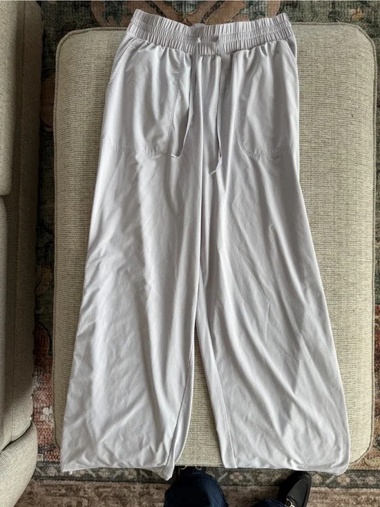 JoyLab Light Lavender Woven Jogger Pants Drawstring Athletic Size Small
