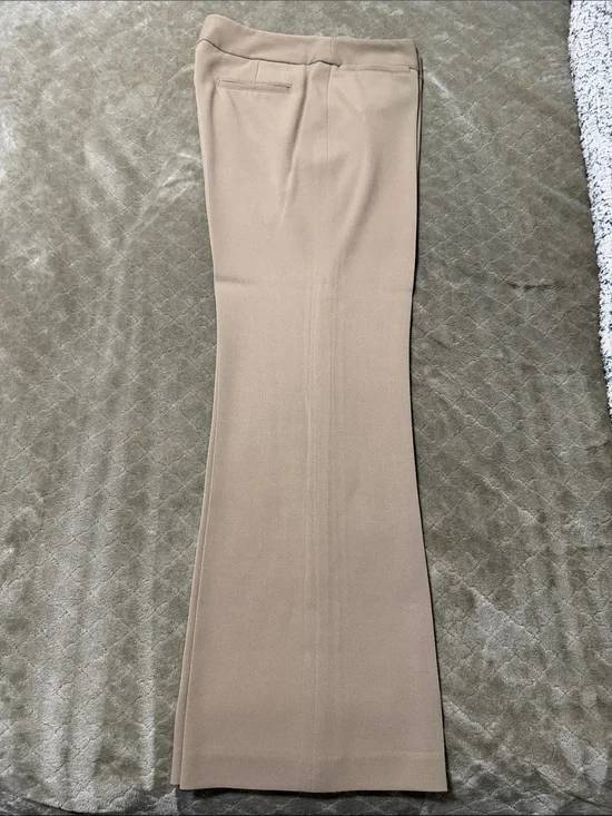Rafaella Beige Wide-Leg Pants