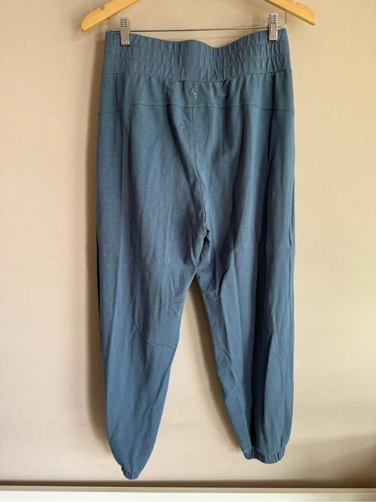 JoyLab Womens High Waisted Athletic Joggers Blue‎ Elastic Waist Sweatpants