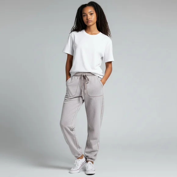 Aerie Tan Cargo Joggers S