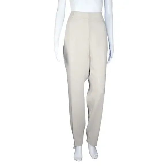Gabriela Hearst Wool Silk Tailored Trousers IT44 US8 $1090
