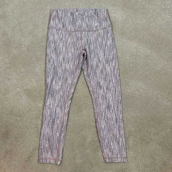 Lululemon Wunder Under High Rise 7/8 Tight Full-on Luon Copper Legging Size 10