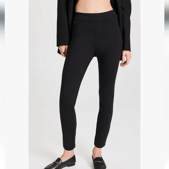 SPANX‎ The Perfect Pant, Ankle Backseam Skinny, Black, High Rise, Size Medium