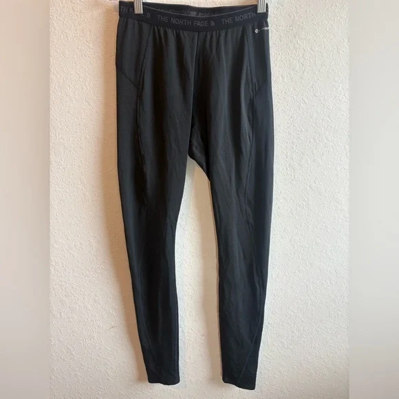 The North Face Black Base Layer Pants Size Small