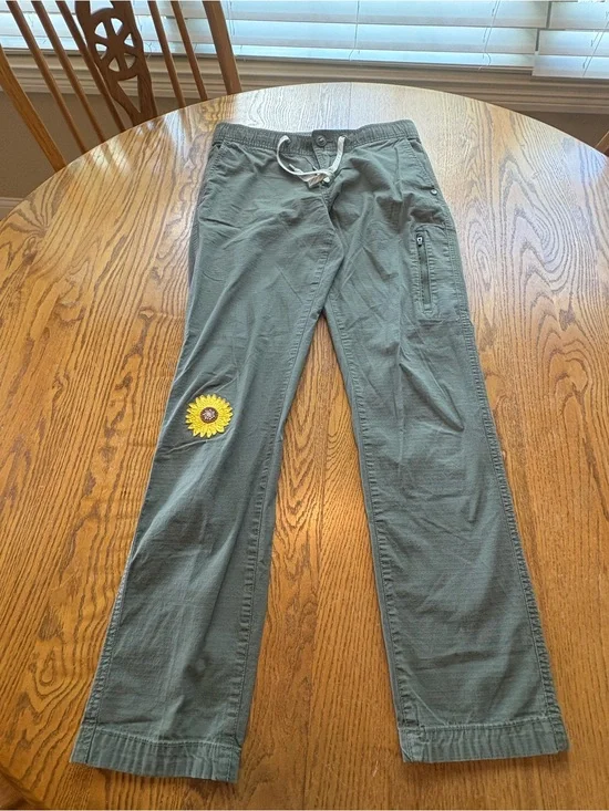 Vuori Womens Organic Cotton Ripstop  Pants Size S Read