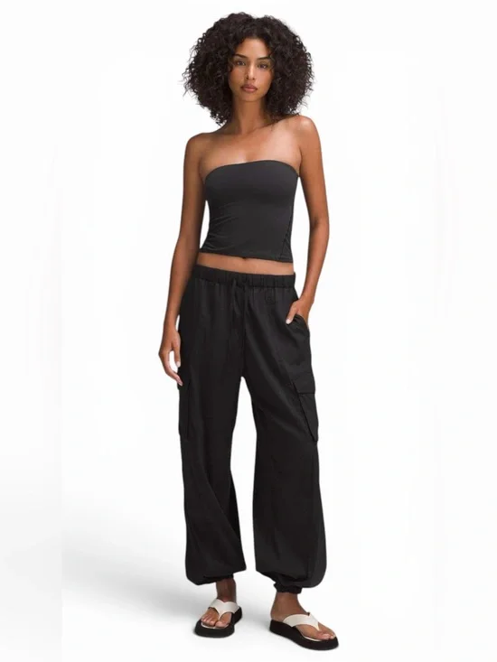 NWT – Lululemon – Lightweight Adjustable Mid-Rise Cargo Pant – Black – Sz. XS