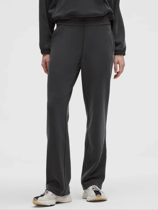 Lululemon Washed Black Softstreme High-Rise Pant Size 14