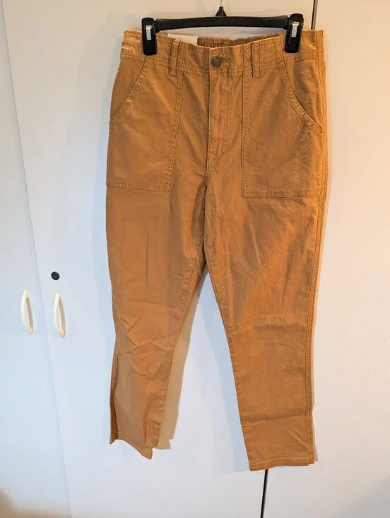Knox Rose Womans Small/29 Khaki Relaxed Utility Pants NWT