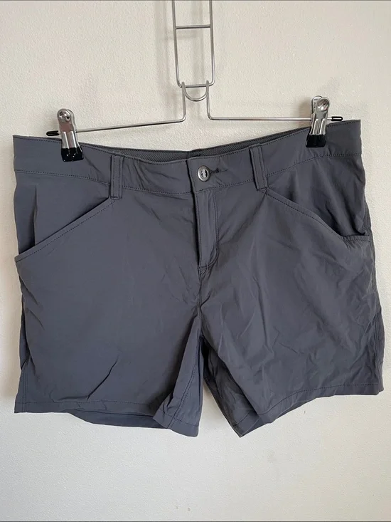 Patagonia Charcoal Gray Women's Outdoor Shorts