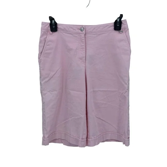 Escada Sport Shorts Womens‎ 36 US 6 Pink Bermuda Walking Casual Summer Vacation