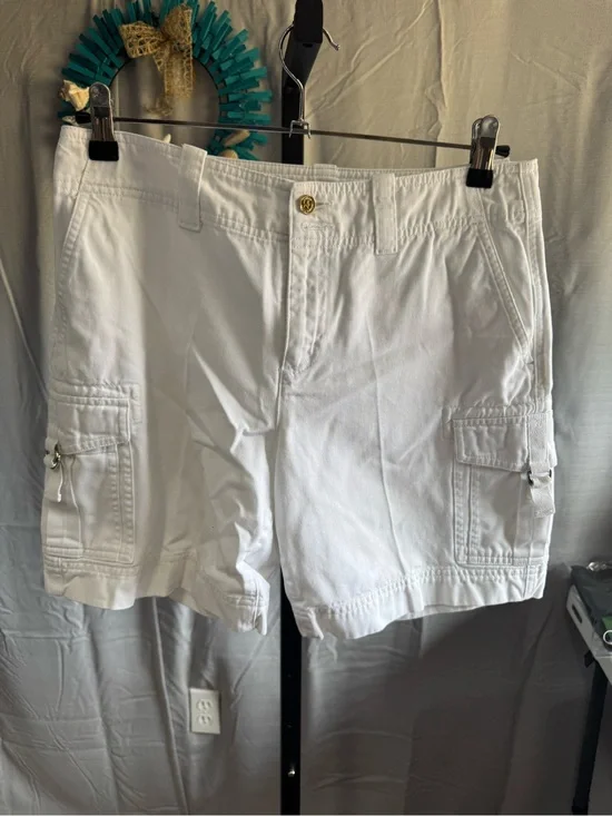 Ralph Lauren White Women's Cargo Shorts
