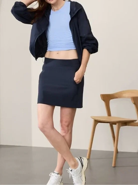 Athleta Brooklyn Mid Rise Skort 16