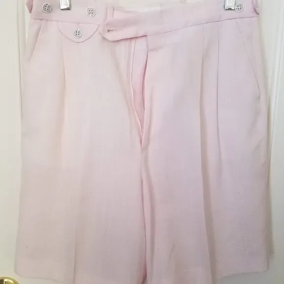 Sporthomson Women’s Pink Bermuda Shorts Size 12 Casual Summer Wear