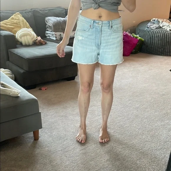 Old Navy Light Blue Jean Shorts