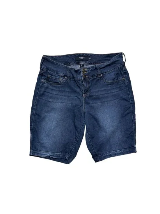 Torrid Women’s Denim Bermuda Shorts Size 16 Dark Wash Stretch
