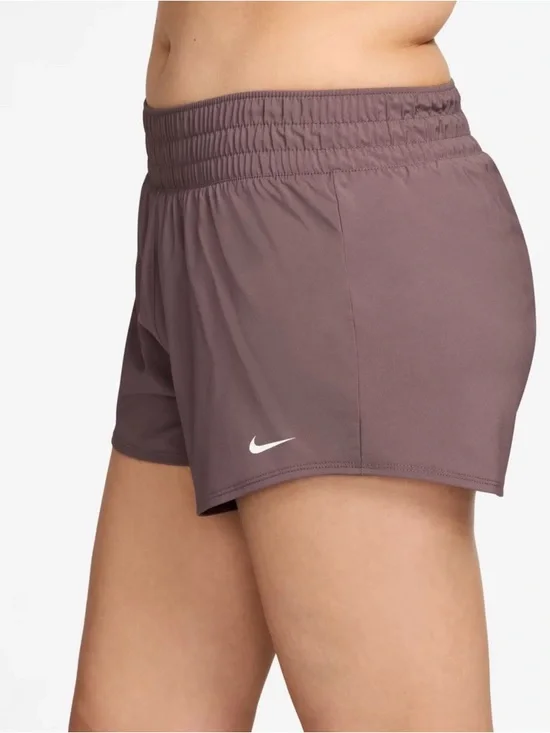 Nike Women's One Dri-Fit Mid Rise Shorts with Elastic Waist