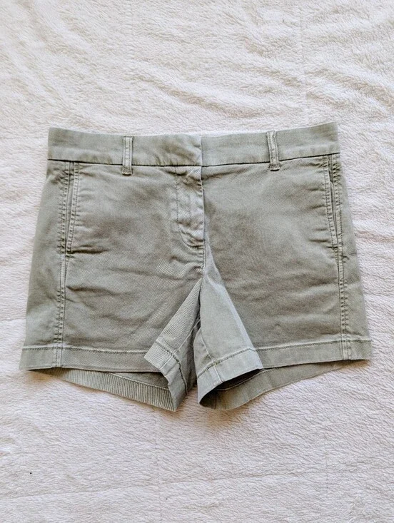 J Crew Mid Rise Shorts