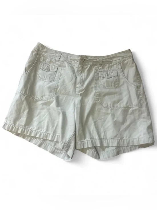 Cherokee cream cotton shorts