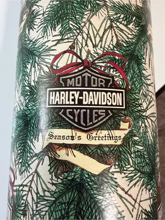 Harley-Davidson Seasons Greetings Dealer Roll Wrapping Paper