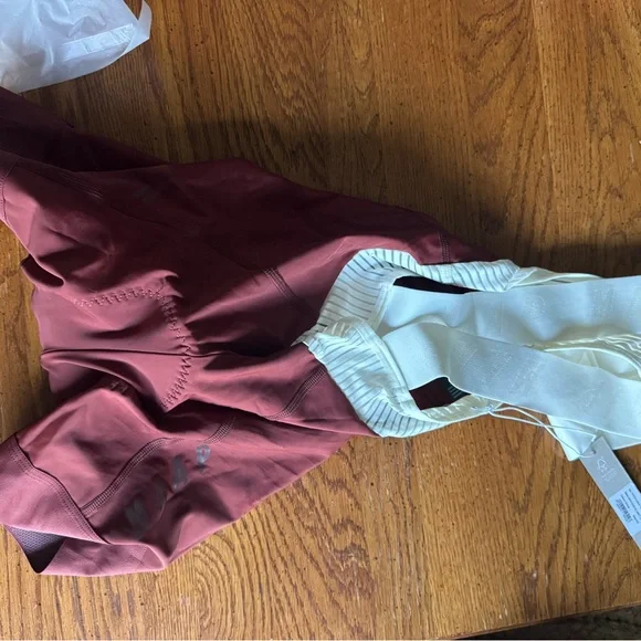 MAAP short team bib Evo — burgundy