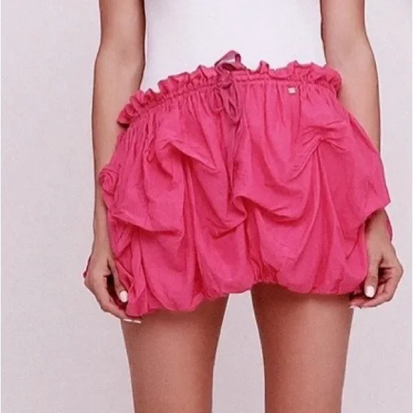 MISS SIXTY Fuchsia Bubble skirt