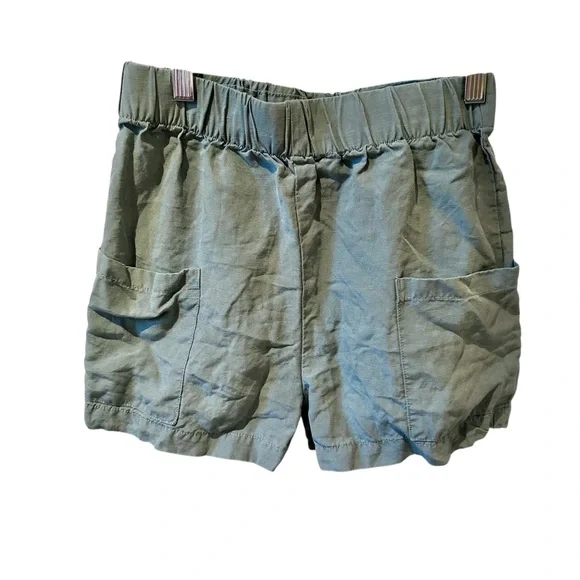 Tentree Women's Tencel Instow‎ Shorts Green Size XS