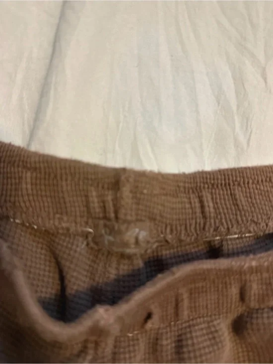 Brandy Melville Brown Waffle Knit Shorts