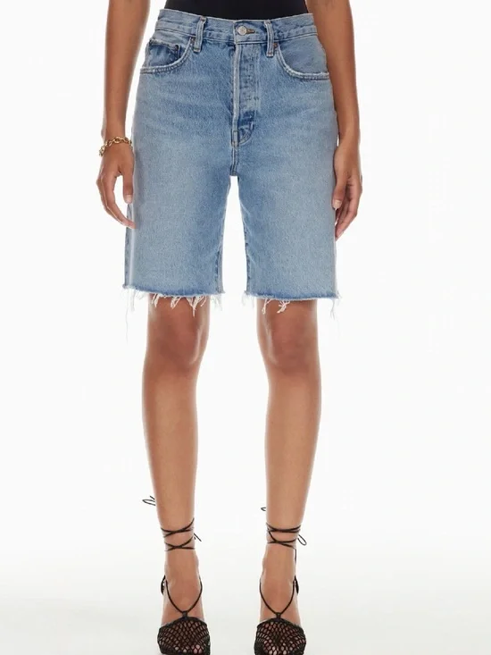 AGOLDE Ira jean shorts