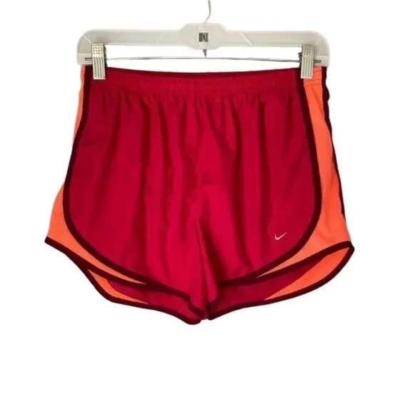 Nike women’s athletic shorts/size medium/running mesh side panels workout shorts