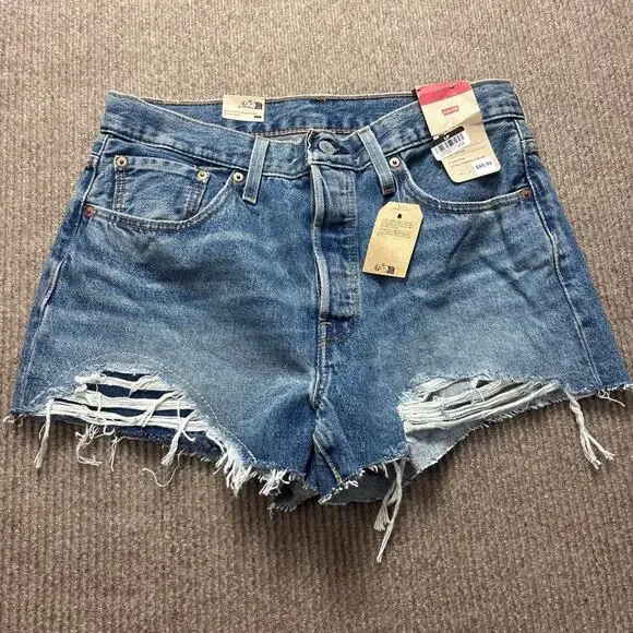 NWT These are Levi's 501 Original High-Rise Denim Shorts Size 31