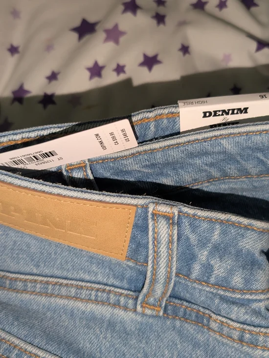 Brand New Denim Shorts By Pink-size 16