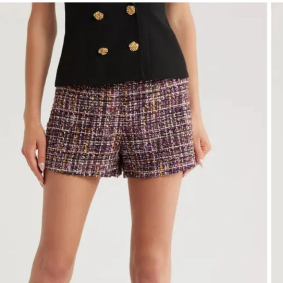 House Of Harlow Tweed Shorts