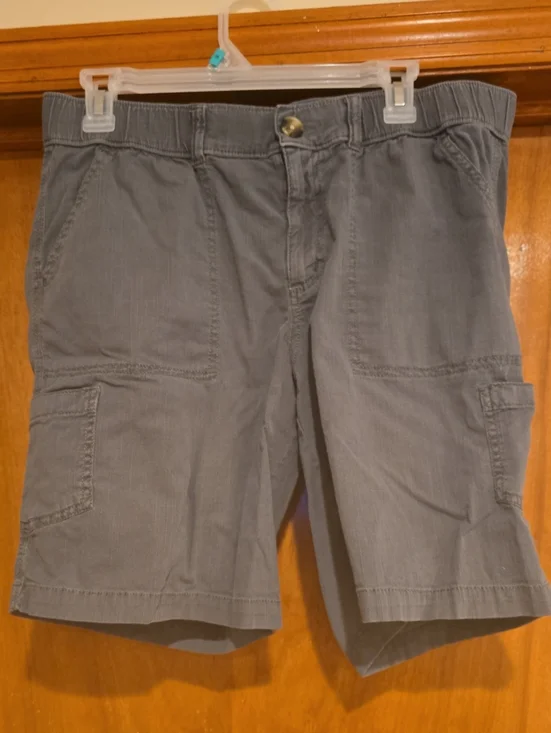 Sonoma Gray Cargo Shorts with Utility Pockets