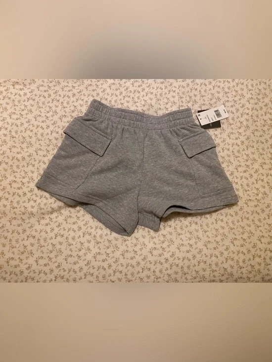 Grayson Threads Gray Cargo Sweat Shorts