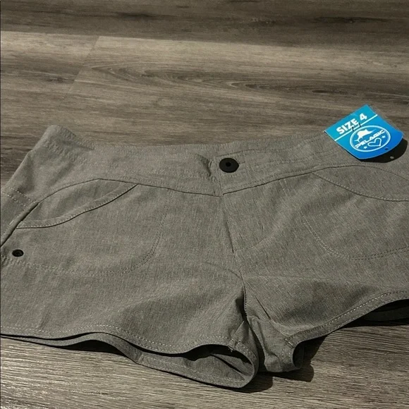 Pelagic High Waist‎ Gray Women's Shorts