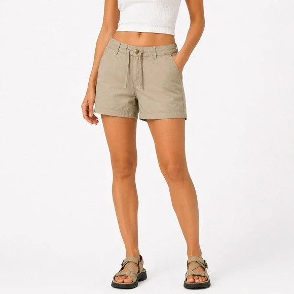 NEW Kuhl Spire Shorts Women's L Drawstring Lightweight Outdoor Hiking Gorpcore