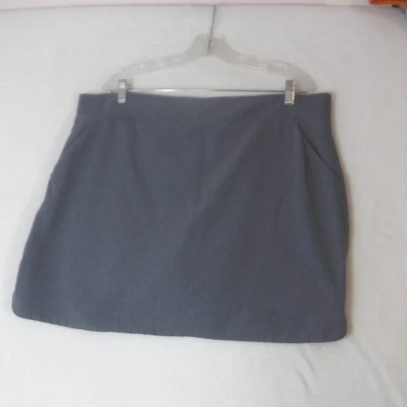 32 Degree Cool Athletic‎ Skirt with Built-in Shorts Gray Size XXL Skort