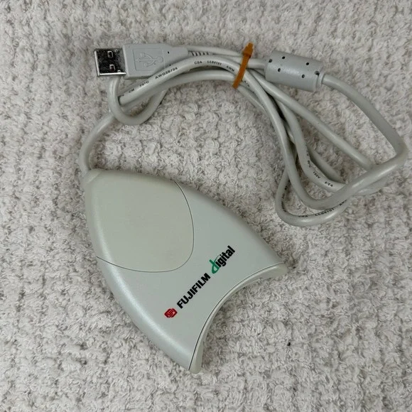Fujifilm Digital SmartMedia Card Reader USB External P/N 901090 Vintage Tech