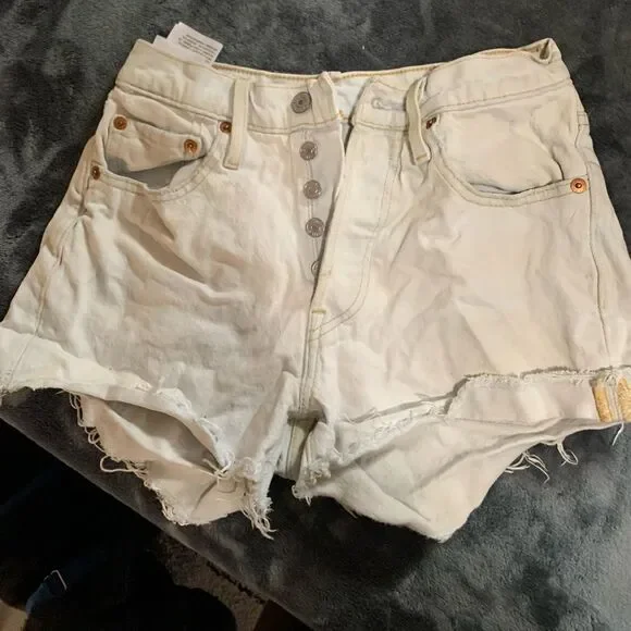 Levi Strauss & co vintage shorts Levi’s denim shirt