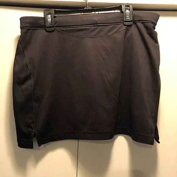 Adidas Skort Womens Size M Black Athletic tennis