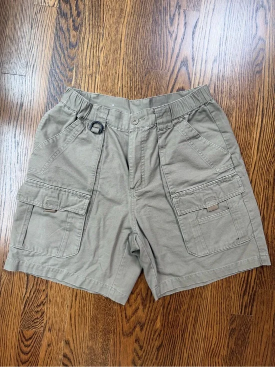 Men’s Columbia Cargo Hiking Shorts in Taupe