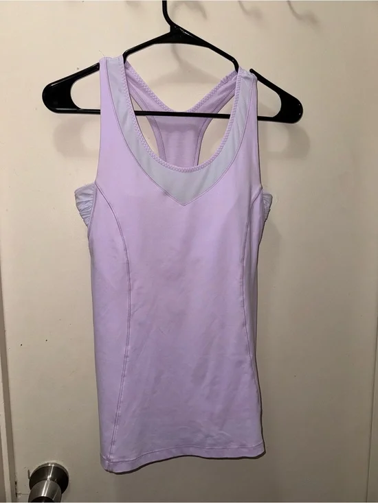 lululemon athletica Lavender Racerback Tank Top