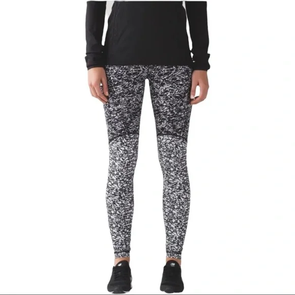 Lululemon High Rise Wunder Under Ice Breaker tights
